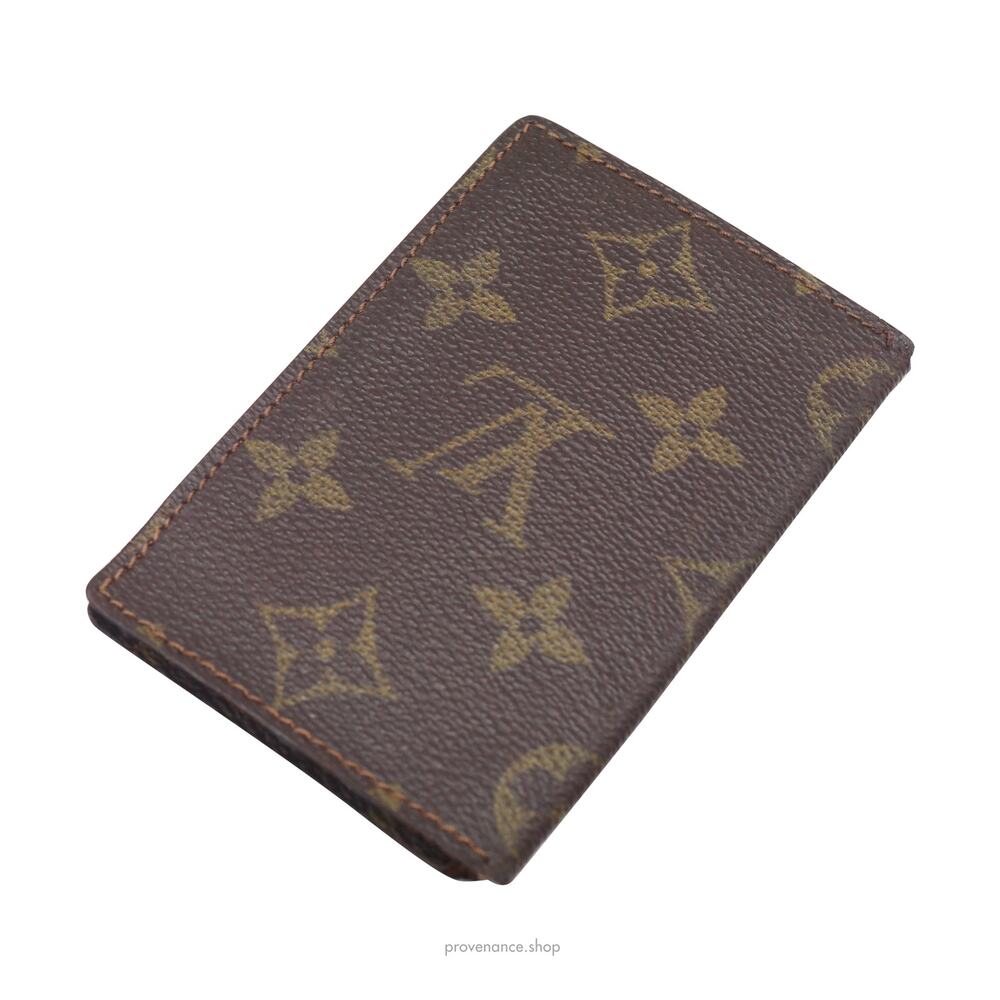 🔴 Louis Vuitton Pocket Organizer Card Wallet - Monogram - Picture 4 of 7